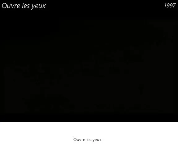 Vignette : Ouvre les yeux